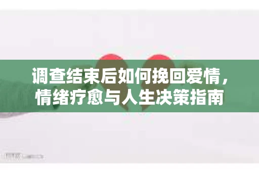 调查结束后如何挽回爱情，情绪疗愈与人生决策指南