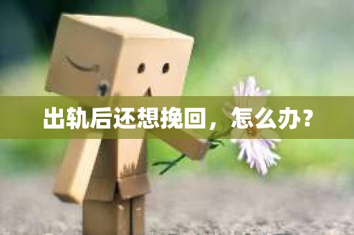 出轨后还想挽回，怎么办？