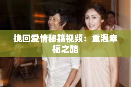 挽回爱情秘籍视频：重温幸福之路
