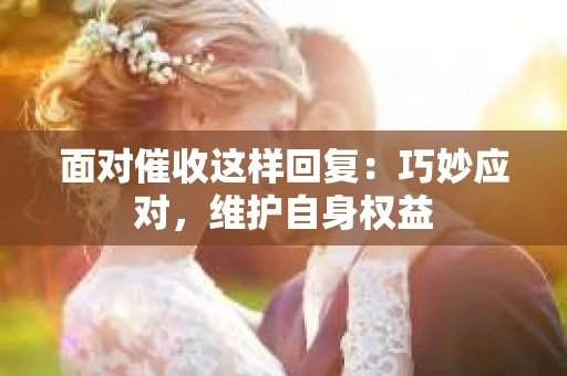 面对催收这样回复：巧妙应对，维护自身权益