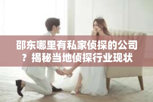 邵东哪里有私家侦探的公司？揭秘当地侦探行业现状