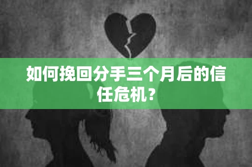 如何挽回分手三个月后的信任危机? 如何挽回分手三个月后的信任危机?